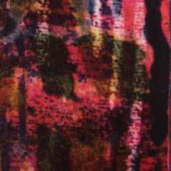 Erdem Multicolor Printed Velvet Slit Detail Daniella Gown S  