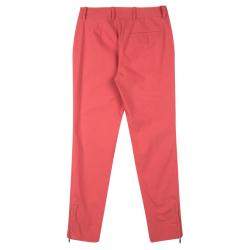 Ermanno Scervino Pink Slim Fit Pants S