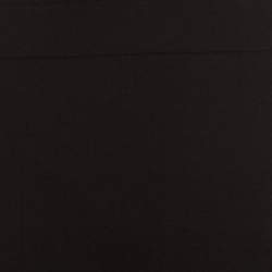 Pre Owned Escada Black Stretch Wool Paneled A Line Ryanta Skirt XL