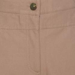 Pre Owned Escada Caramel Brown Stretch Denim Teresa Straight Leg Jeans XXL