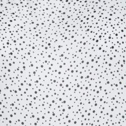 Escada Off White and Black Polka Dotted Silk Sleeveless Top M