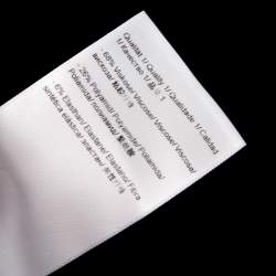 Pre Owned Escada Charcoal Grey Marled Knit Bootcut Thesi Trousers M