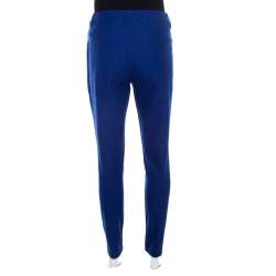 Pre Owned Escada Cobalt Blue Stretch Denim Teresa Straight Leg Jeans S