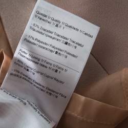 Pre Owned Escada Blush Pink Crepe Paneled Diantima Pencil Dress M