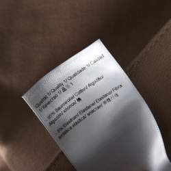 Pre Owned Escada Reed Beige Stretch Denim High Rise Straight Leg Tessa Jeans S