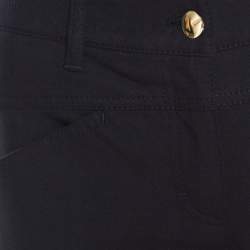 Pre Owned Escada Black Stretch Denim Teresa Straight Leg Jeans M