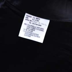 Pre Owned Escada Grey Wool Tinsel Trim Tailored Blazer M