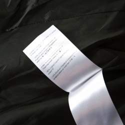 Pre Owned Escada Olive Green Wool Basket Weave Panel Detail Benigna Blazer M