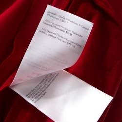 مملوكة مسبقًا Escada Tivoli Orange Crepe Stretch Tapered Tineka Trousers M