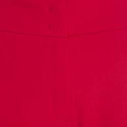 مملوكة مسبقًا Escada Tivoli Orange Crepe Stretch Tapered Tineka Trousers M