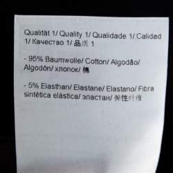 Pre Owned Escada Black Stretch Denim High Rise Straight Leg Tessa Jeans M