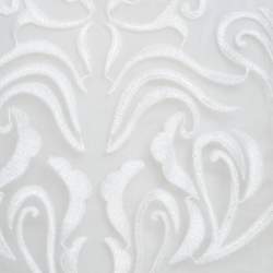 Pre Owned Escada Off White Embroidered Sheer Silk Organza Long Sleeve Nensa Blouse M