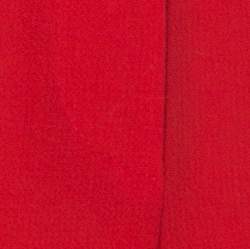 Escada Red Crepe Wool Wide Leg Trousers L