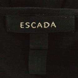 Pre Owned Escada Black Silk Sleeveless Tank Top XL 