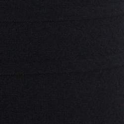 Pre Owned Escada Black Knit High Neck Sleeveless Top L