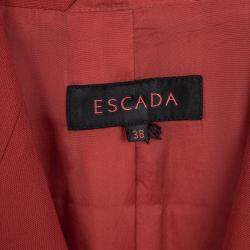 Escada Red Wool Blazer S