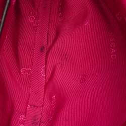 Pre Owned حقيبة يد إسكادا جيب أمامي جلد أسود