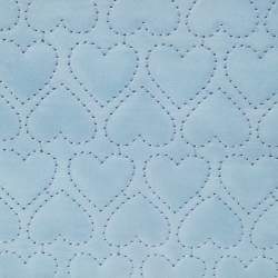 Pre Owned Escada Light Blue Nubuck Leather Box Top Handle Bag