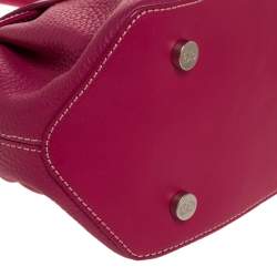 Pre Owned Escada Pink Leather Satchel