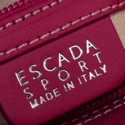 Pre Owned Escada Pink Leather Satchel