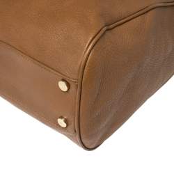 Escada Brown Leather Hobo