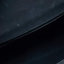 Pre Owned Escada Black Nylon Bow Crossbody Bag