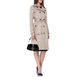 Pre Owned Escada Black Croc Embossed Leather and Mink Fur Ring Flap Shoulder Bag