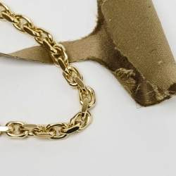 Pre Owned Escada Olive Green Satin Chain Clutch