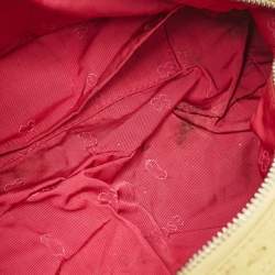 Pre Owned Escada Yellow Leather Eluna Bag