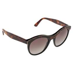 Etro Havana/Black Gradient ET652S Cat Eye Sunglasses