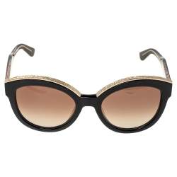 Etro Black/Gold Gradient ET604S Cat Eye Sunglasses