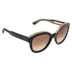 Etro Black/Gold Gradient ET604S Cat Eye Sunglasses
