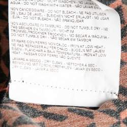 Pre Owned Etro Multicolor Paisley Print Crepe Wool Flared Short Dress M