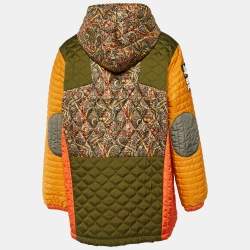 Etro Multicolor Patchwork Quilted Jacket S