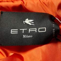 Etro Multicolor Patchwork Quilted Jacket S
