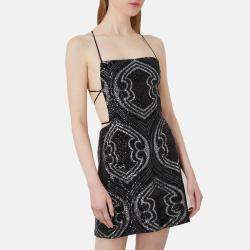 Etro Multicolor Sequin Emberllished Mini Dress IT 40