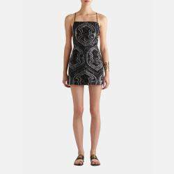 Etro Multicolor Sequin Emberllished Mini Dress IT 40