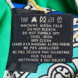 Etro Multicolor Printed Jersey Swimsuit M