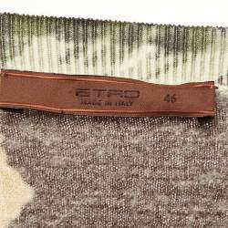 Pre Owned Etro Multicolor Printed Wool Sweater L