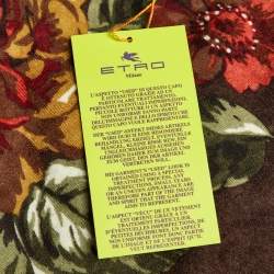 Pre Owned Etro Multicolor Printed Wool Sweater L