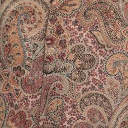 Etro Brown Paisley Patterned Wool Blend Mini Skirt M