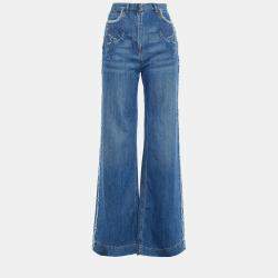Etro Cotton Wide Leg Jeans 29