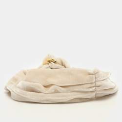 Etro Beige Velvet Headband