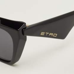 مملوكة مسبقًا Etro Black 0096/G/S Butterfly Sunglasses