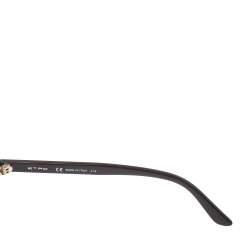 Pre Owned Etro Orange Paisley/ Brown Gradient ET108S Cat Eye Sunglasses