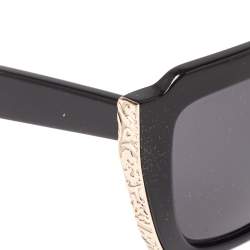 Pre Owned Etro Black / Grey ET655S Square Sunglasses