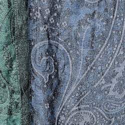 Pre Owned Etro Multicolor Paisley Print Cotton Modal Blend Shawl