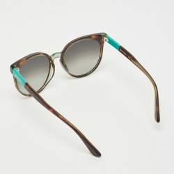 مملوكة مسبقًا Etro Brown/Green Tortoise Gradient ET660S Cat Eye Sunglasses