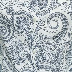 مملوكة مسبقًا Etro White Printed Cotton Long Sleeve Shirt S