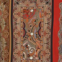 Pre Owned Etro Multicolor Printed Cotton Button Front Shirt M